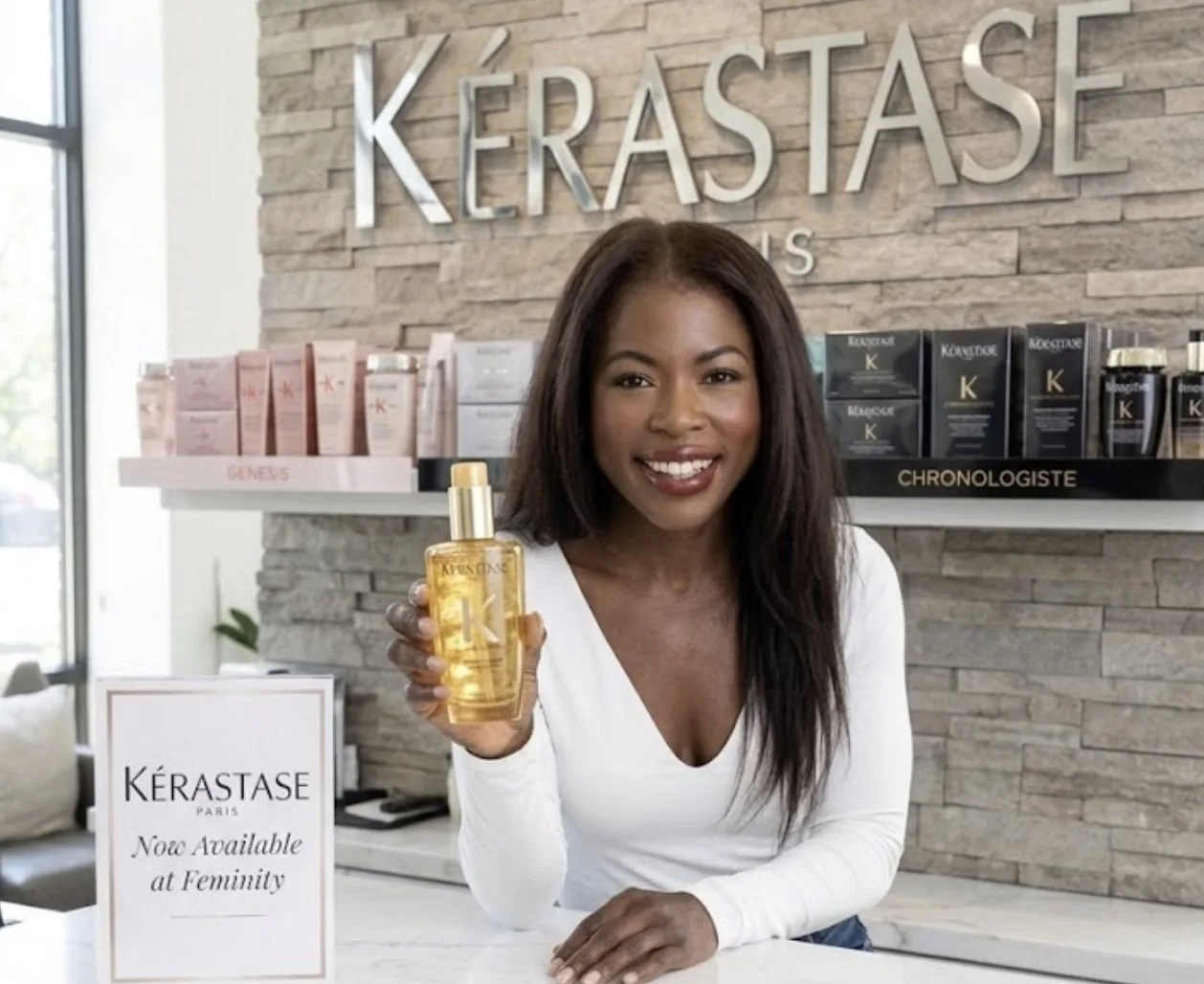 Kérastase Paris jetzt verfügbar bei Feminity in Düsseldorf-Oberkassel